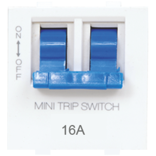 Pressfit One Modular Mcb Switches - Plastic Material, 6a To 32a Rating | White Color, Automatic Overload Protection For Safe Electrical Connections