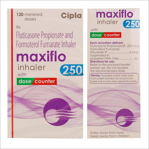 Maxiflo 250 Inhaler Dry Place