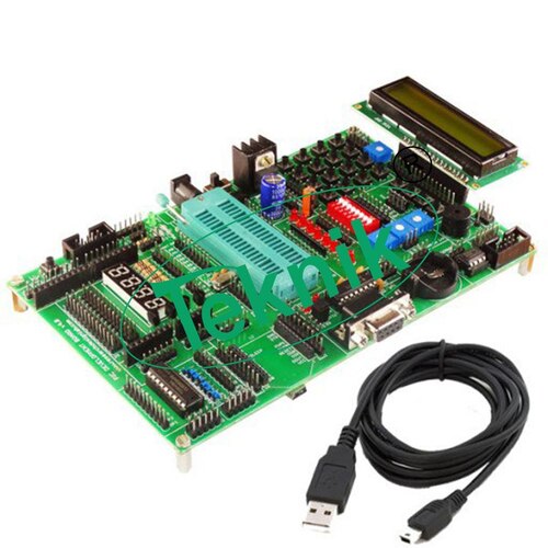 Pic 16/32 Development Board With Usb Programmer - Color: Green