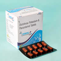 Diclofenac Potassium and Paracetamol Tablets