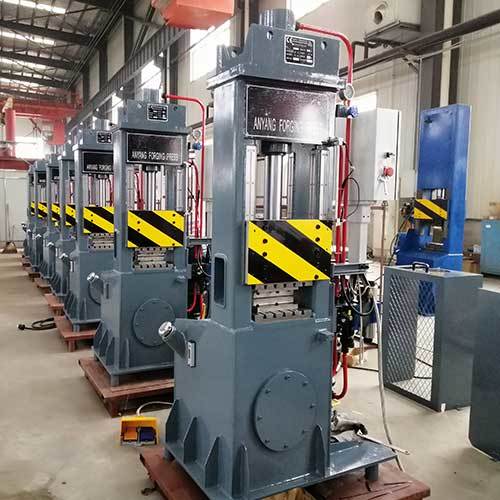 25 Ton Hydraulic Forging Press For Blacksmith Hydraulic Forging Press - Color: Blue