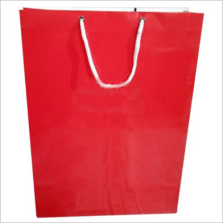 Plain Paper Carry Bag Size: Customize