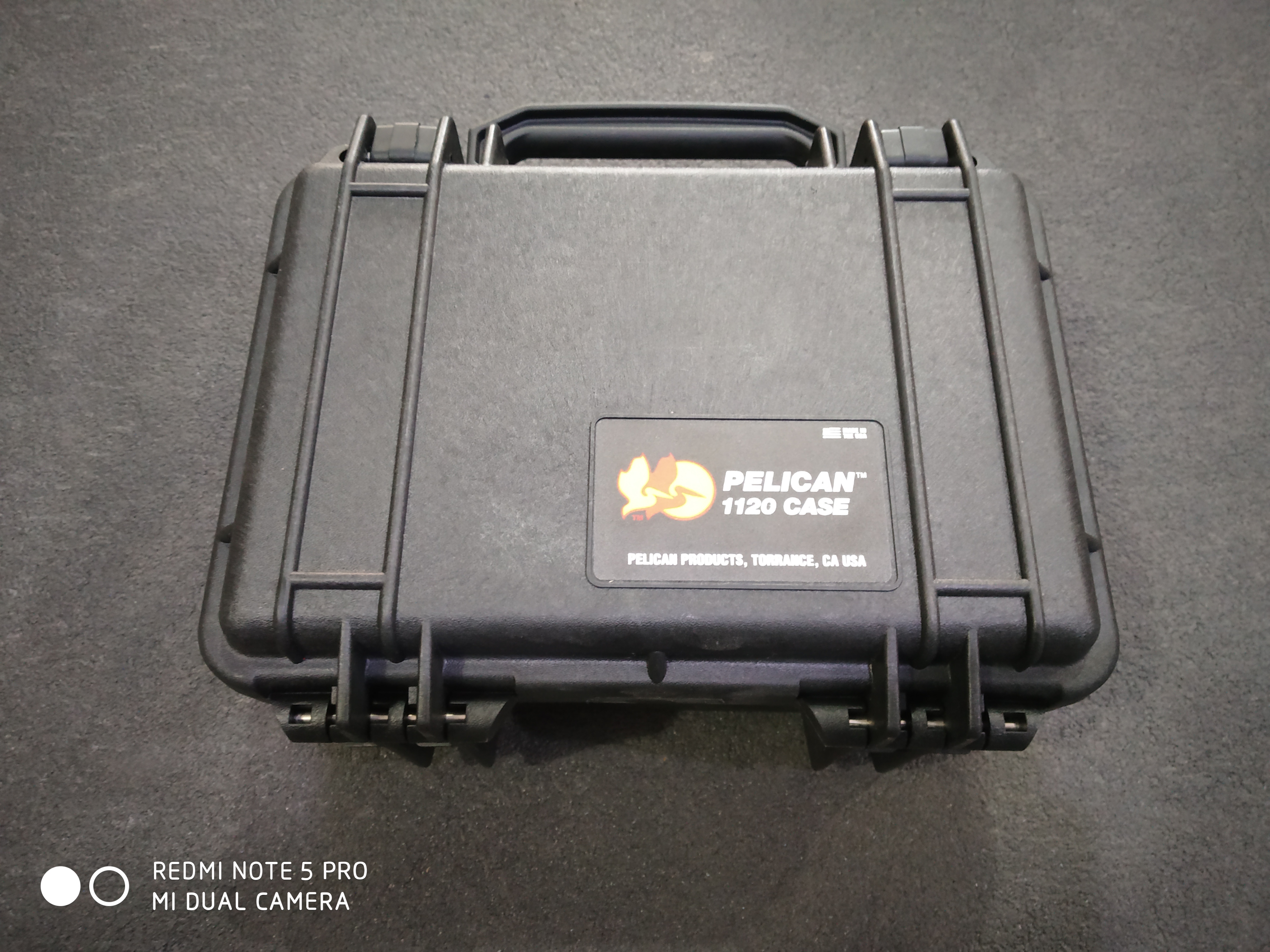 Black Plastic Hard Cases