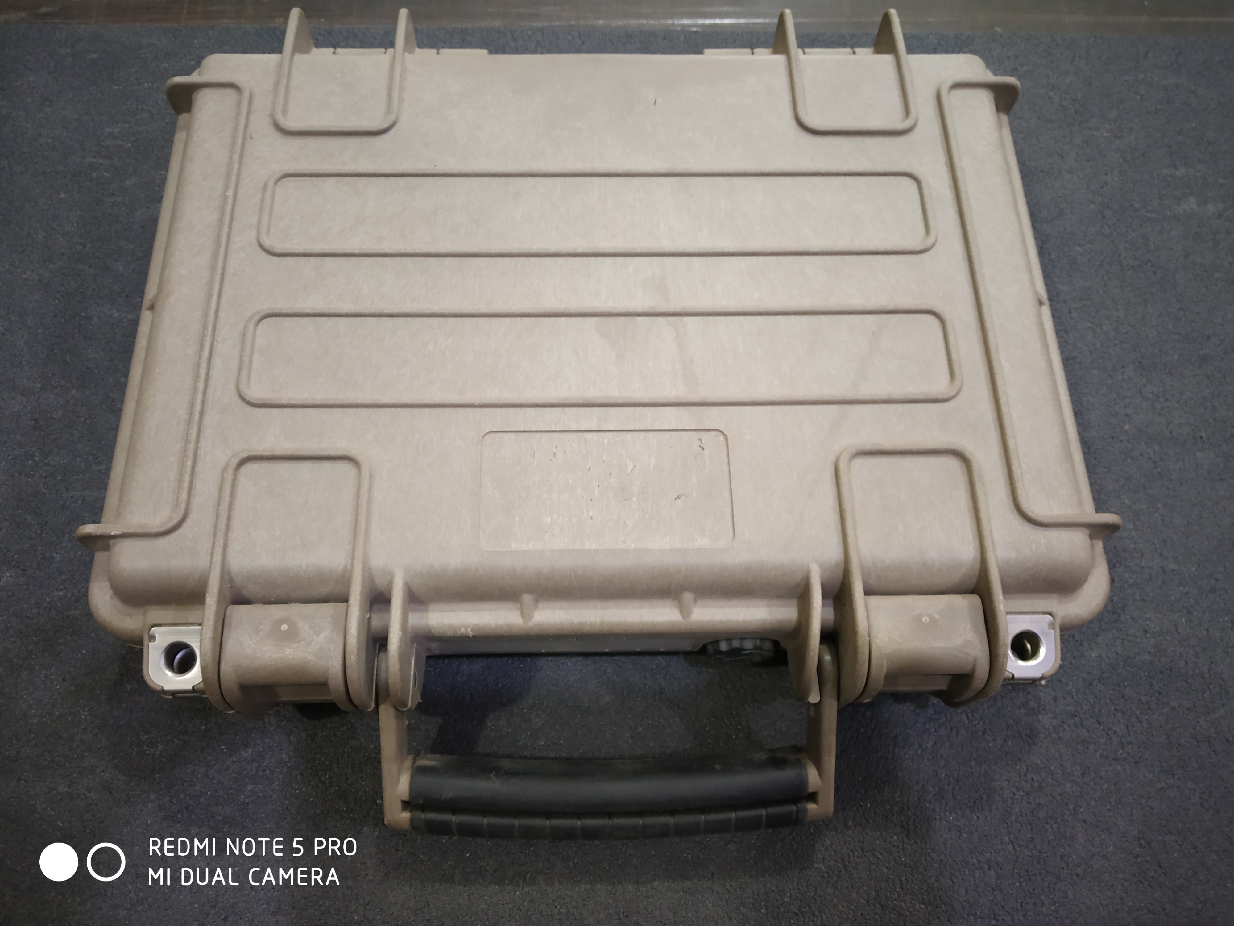 Black Plastic Hard Cases