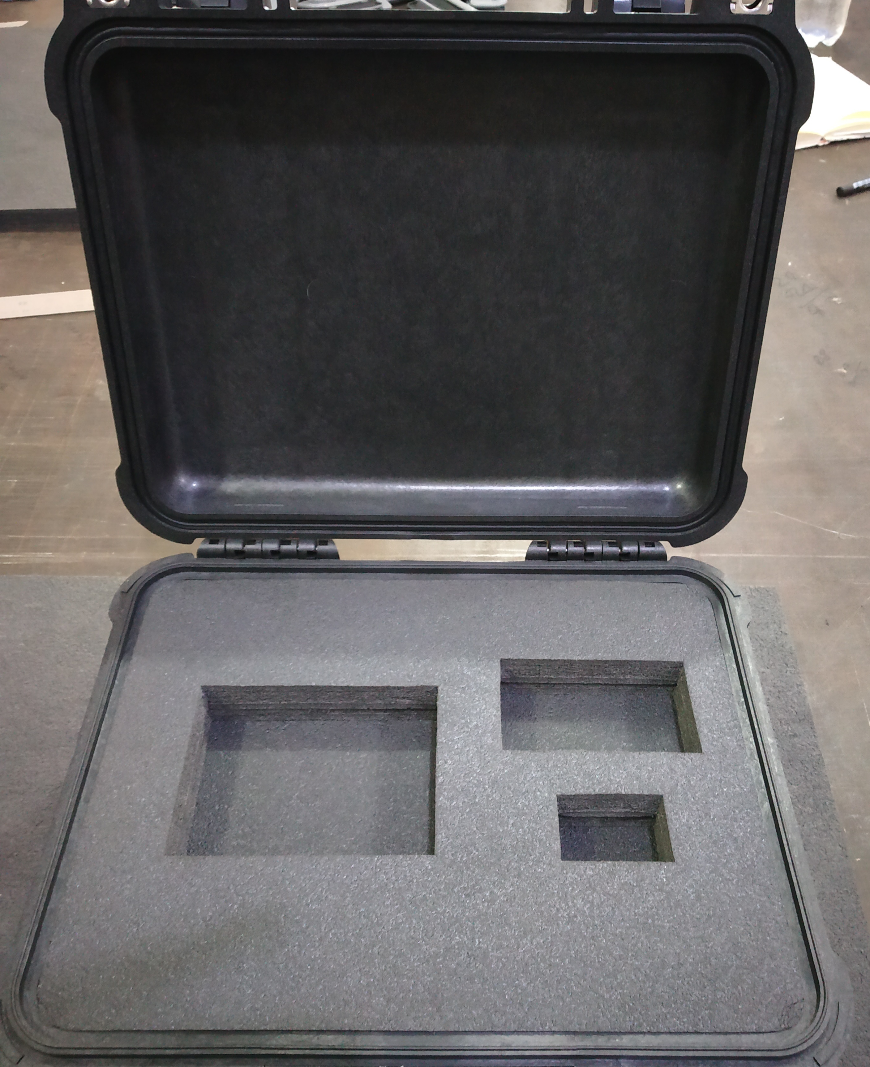 Black Plastic Hard Cases