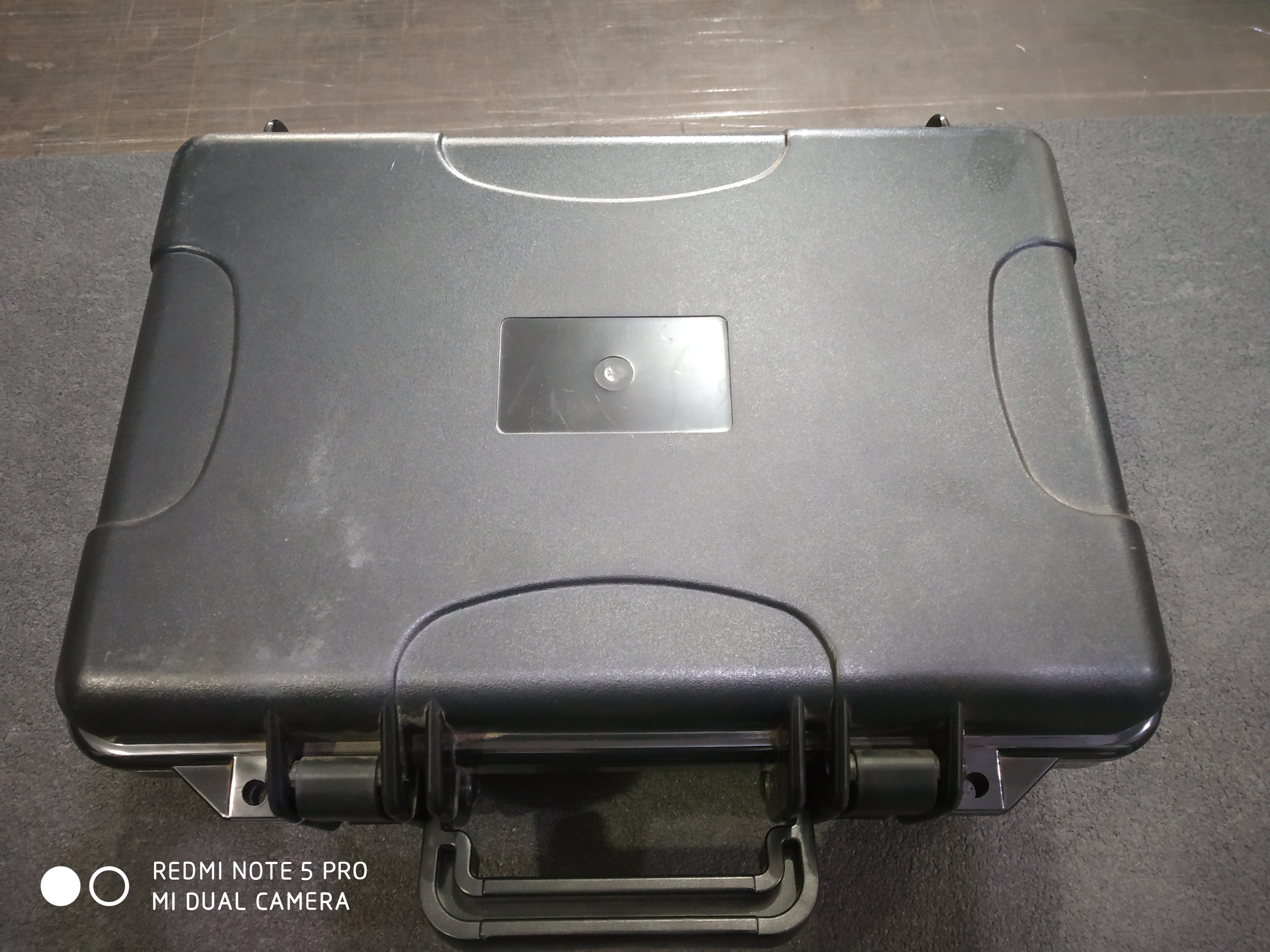 Black Plastic Hard Cases