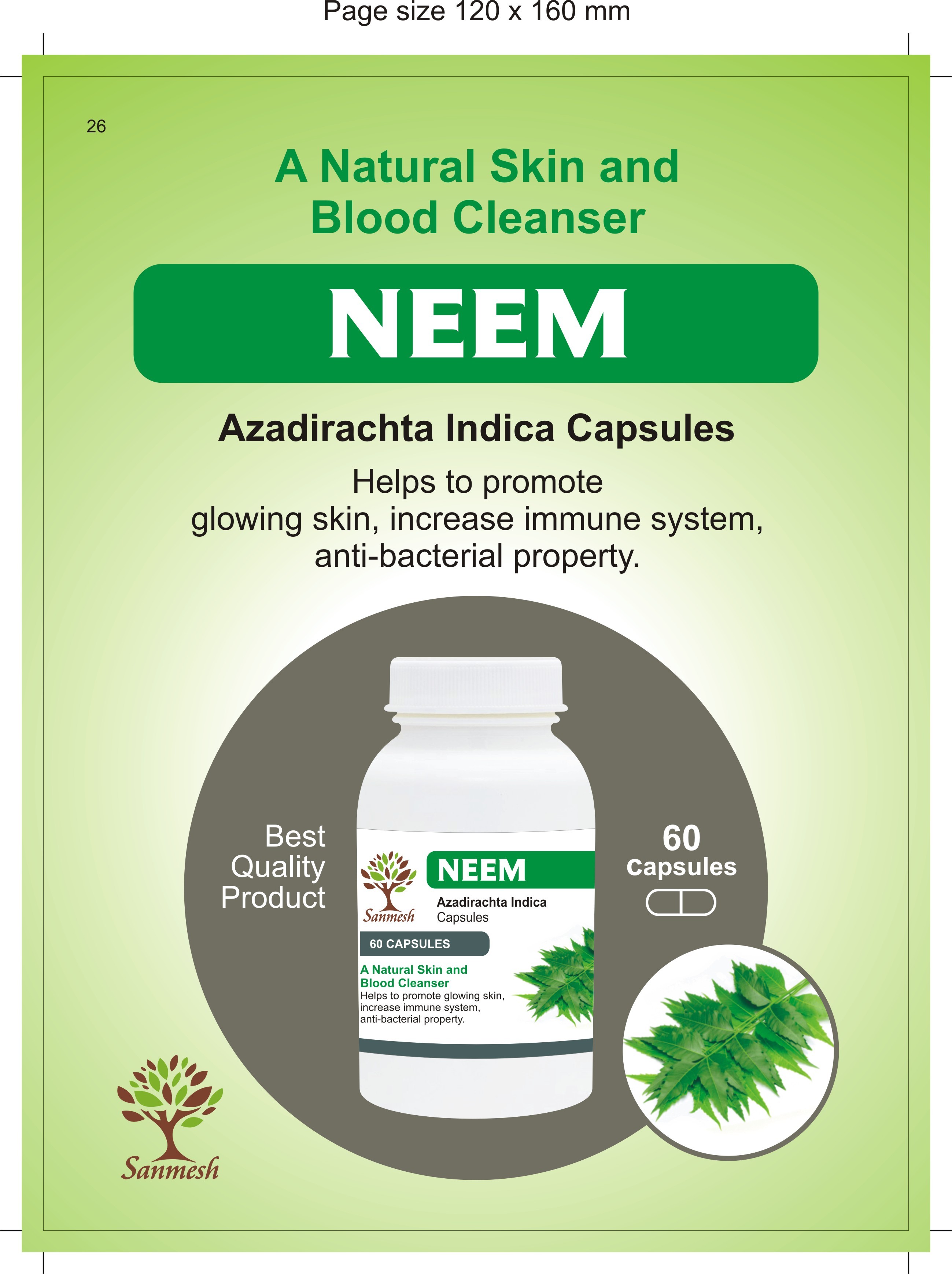 Neema Capsules Age Group: For Adults