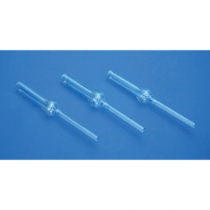 Glass Absorption Tube, Calcium Chloride "A" Straight Form, With One Bulb 100ml, 120ml, 150ml.