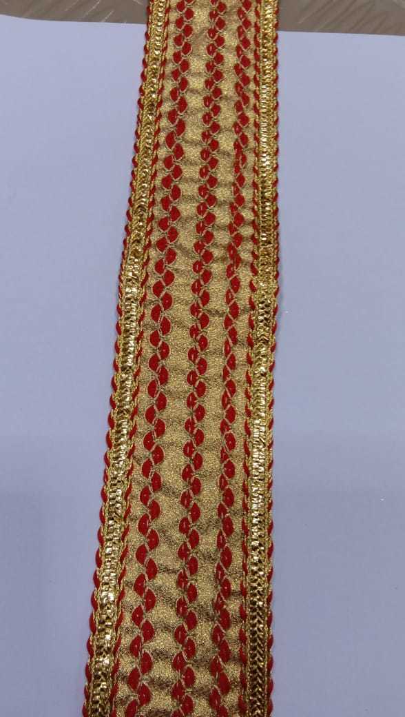 Fancy Silay Lace - Cotton Fabric, Available In All Colors | Elegant And Versatile Design For Various Applications