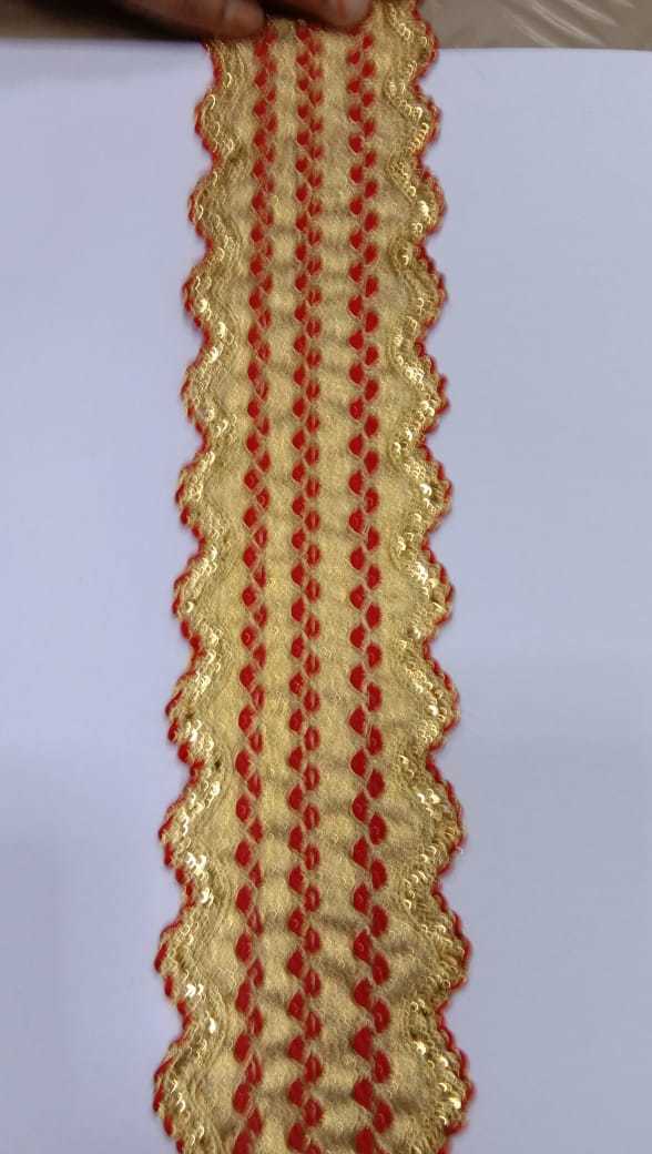 Fancy Silay Lace - Cotton Fabric, Available In All Colors | Elegant And Versatile Design For Various Applications