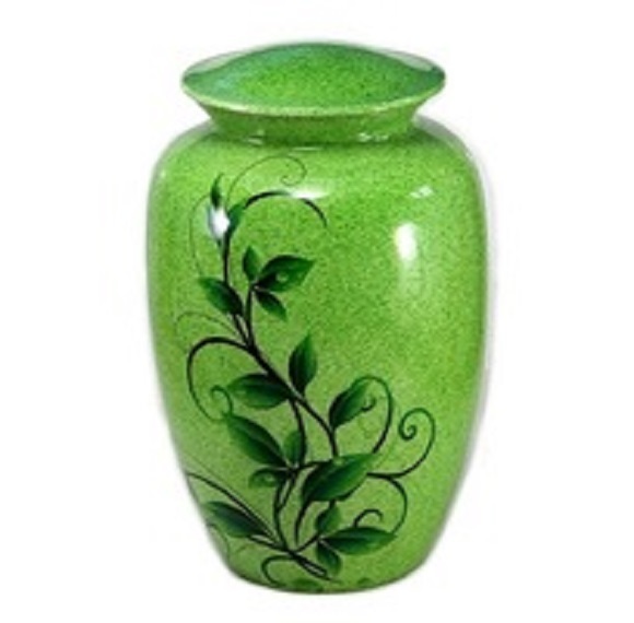Burgundy Mother Of Pearl Rose Urns
