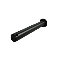 JCB Pivot Pin - EN 19 Steel, 219mm Length, 50mm Diameter, Induction Hardened 128 | Corrosion Resistant, Polished Finish, Black Color