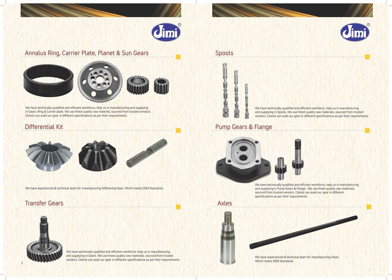 Genuine Earthmoving Equipment Spares - Precision Engineered Bushes, Pivot Pins, Gears, Shafts, Sprockets, Axles | Iso 9001 Certified Quality Assurance, Customization Options