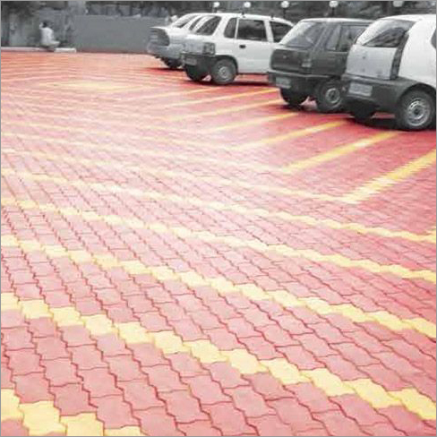 Zigzag Parking Paver Block