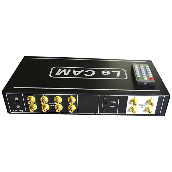 4 Input 8 Output Video Splitter With Usb Application: Industrial