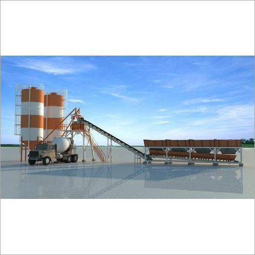 Stainless Steel Industrial Ready Mix Concrete Plant