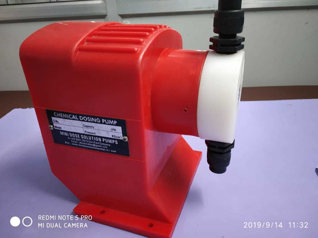 Electronic Dosing Pump - Caliber: Red