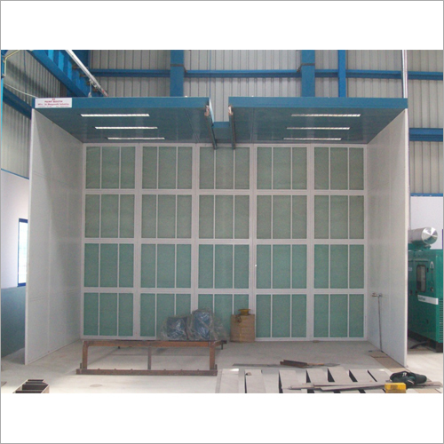 Durable Dry Type Front Open Spray Painting Booth