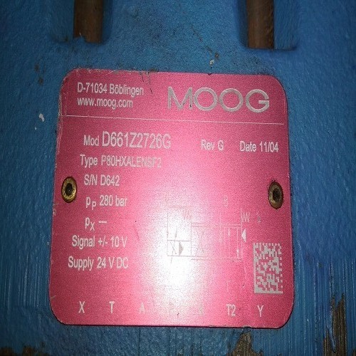 Moog Servo Motor D661z2726g