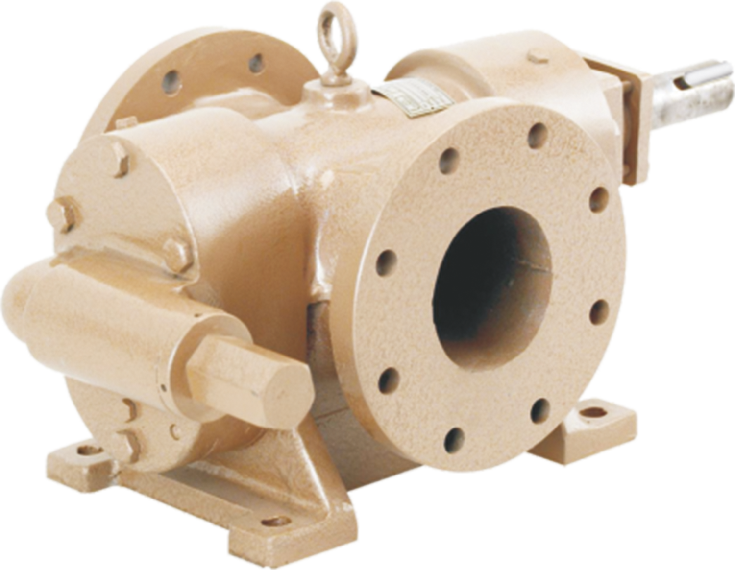 Industrial Rotary Gear Pumps - High-grade Metal Construction | Double Helical Gears For Reduced Axial Thrust, Ideal For Viscous Liquids