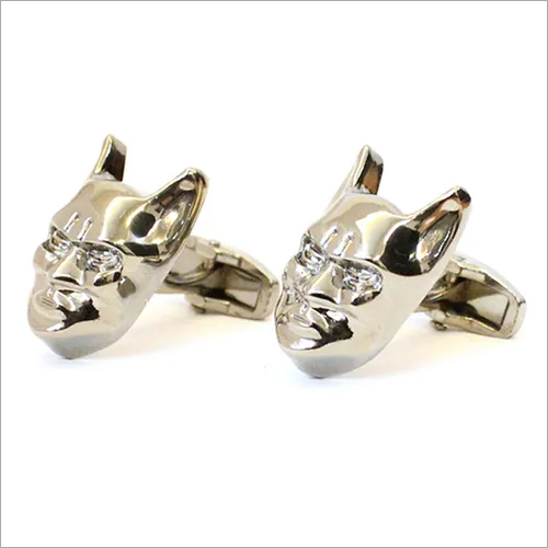 सिल्वर फैंसी कफ़लिंक