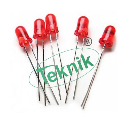 Diode, Light Emitting - 5mm Diameter | Ideal for Engineering Educational Equipment, Enhanced Learning and Experimentation