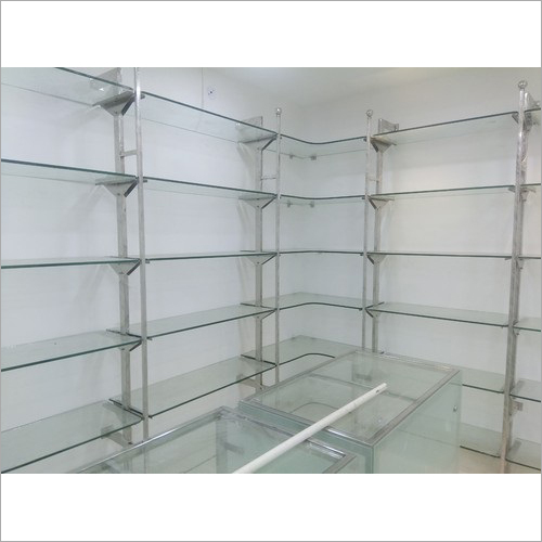 Durable Heavy Duty Glass Display Rack