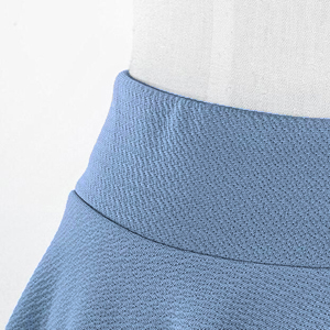 Women's Polyester Spandex Lycra High Waist Flared Knit Skater Short Mini Skirt - Xs | S | M | L | Xl | Xxl , 12 Color Options, Broad Elastic Waistband, Perfectly Curved Hemline, Versatile For All Occasions