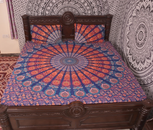 Washable Indian Mandala Cotton Duvet Cover