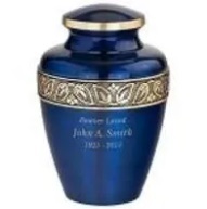 Red Brass Cremation Urn