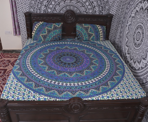 Quick Dry Indian Mandala Mulit Cotton Duvet Cover