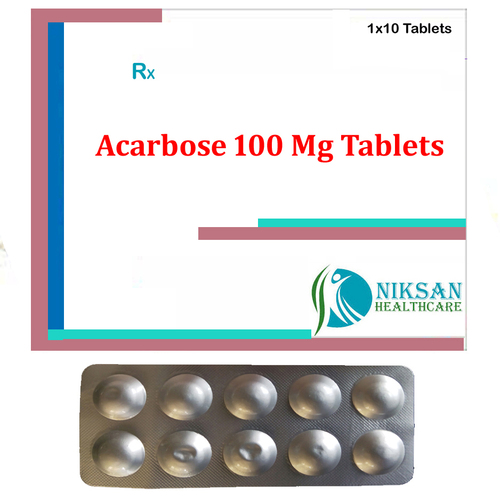 एकरबोस 100 मिलीग्राम टैबलेट सामान्य दवाएं