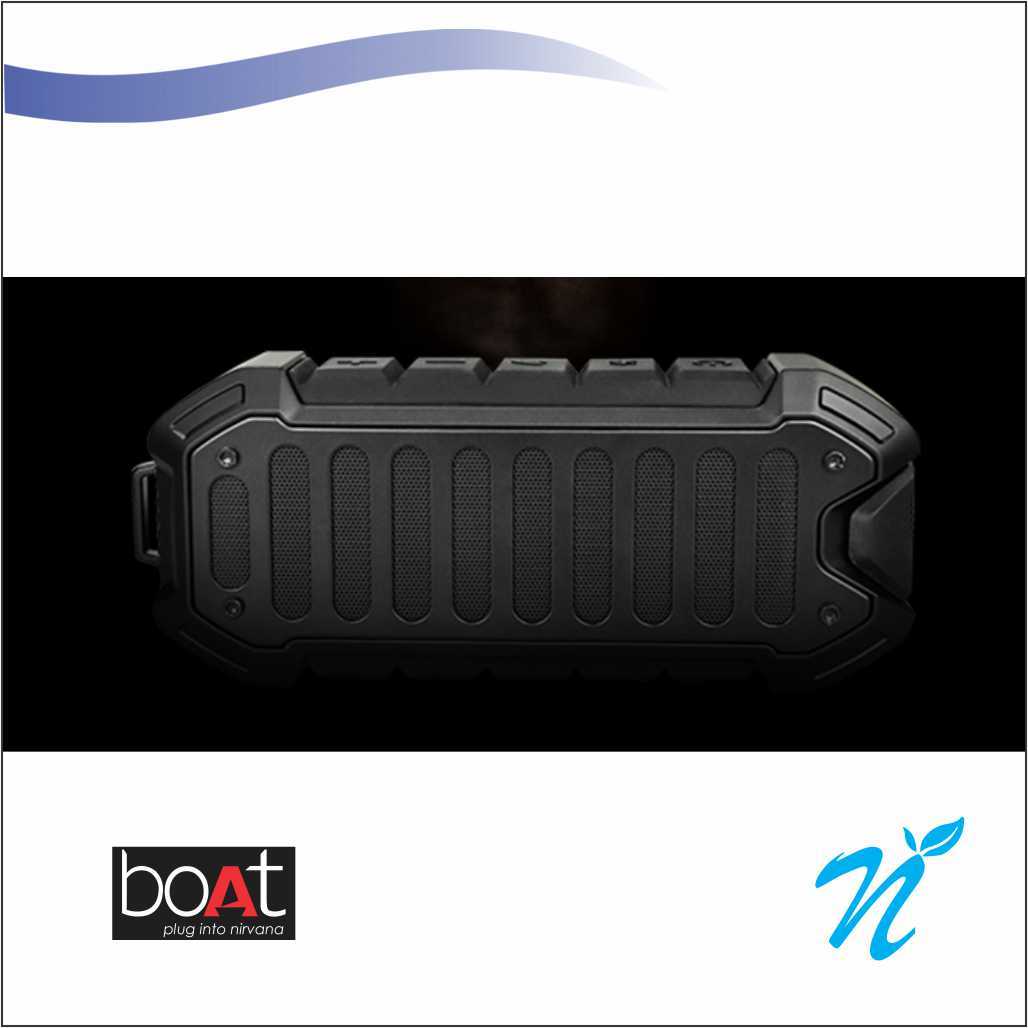 Boat Stone 700 Bluetooth Speaker Black