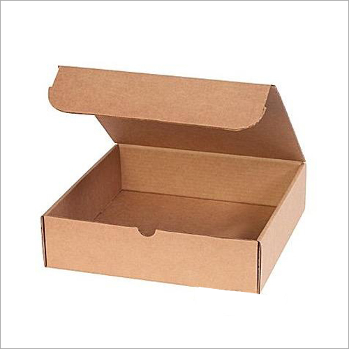 Brown Packaging Box - Cardboard, Single-Wall 200-400 GSM, Brown | Auto-Lock Closure, Durable, Eco-Friendly, Easy Assembly, Customizable, Reliable Protection