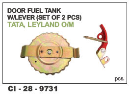 Door Fuel Tank Cap W/lever Leyland(cinew) Vehicle Type: 4 Wheeler