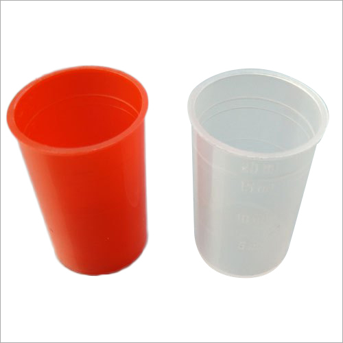 Red & White 20 Ml Measuring Cup