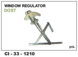 Window Regulator Dost(cinew) - 4 Wheeler Compatibility | Warranty Included, Reliable Performance For Smooth Window Operation