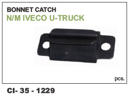 Bonnet Catch U Truck (Cinew) - 4 Wheeler Compatibility, Warranty Included | Durable Construction for Reliable Vehicle Maintenance