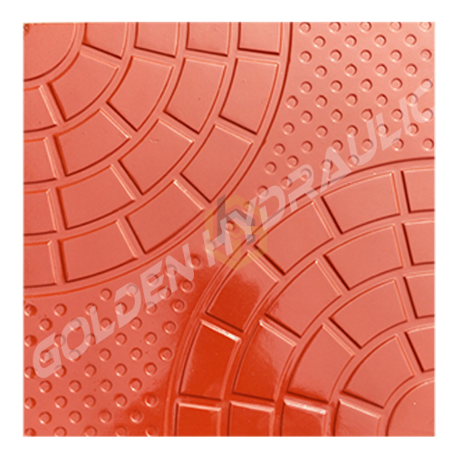 Designer Pvc Tile Mould - Glossy Plain Texture, Brick Shaped Square Rectangular, Vibrant Yellow Color