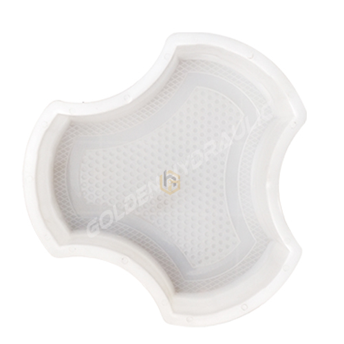 Plastic Paver Moulds - Plastic, 180 Grams, White Or Transparent | Reusable, Lightweight, High Stress Bearing Capacity, Interlocking Design