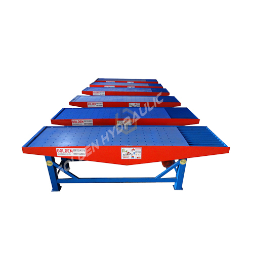 Paver Block Vibrating Table - Durable Steel Frame, Compact 4x8 Feet Design | Efficient Vibration Mechanism For Optimal Paver Production