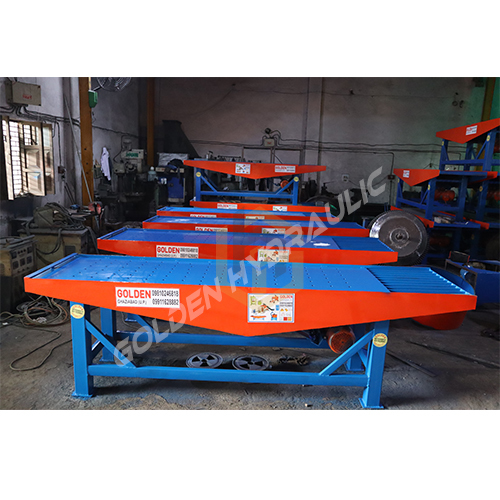 Paver Block Vibrating Table - Durable Steel Frame, Compact 4x8 Feet Design | Efficient Vibration Mechanism For Optimal Paver Production