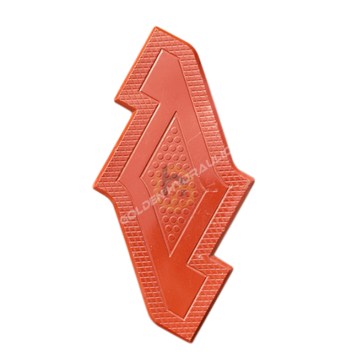 Paver Tiles Mould - Plastic, Square Shape, Zigzag Pattern | Durable, Easy To Use, Versatile Designs, Reusable Molds, Quick Setting