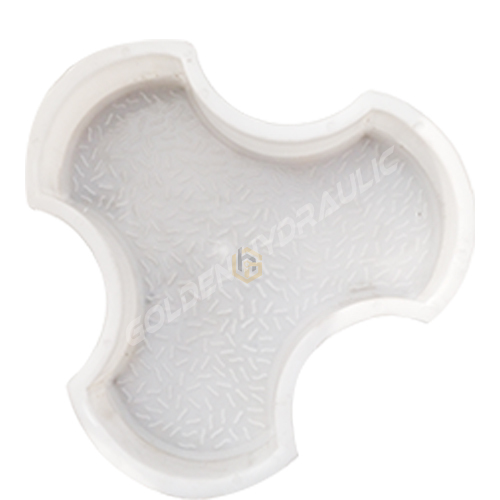 Plastic Tile Moulds - High Durability Plastic, Reusable, Red | Consistent Shape, Cost-effective, Easy To Use, Versatile Designs