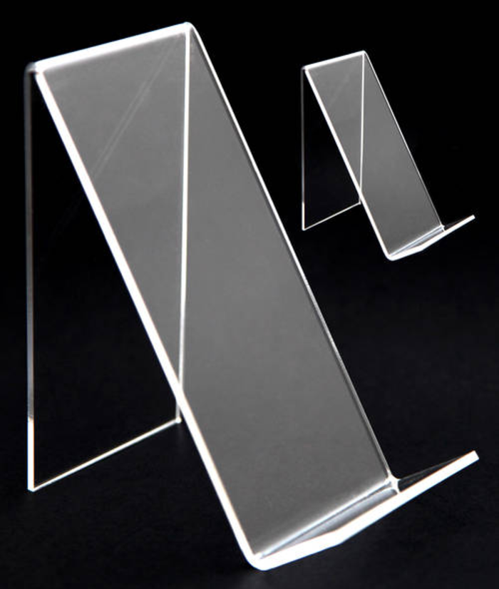 Acrylic Book Display Stand - High Quality Imported Acrylic, Customizable Size & Shape, Transparent Material With Perfect Finish & Optical Clarity