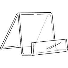 Acrylic Multicolored Books And Notes Display Stand - Imported Acrylic Sheet, Customized Design | Weather-resistant, Perfect Finishing, Optical Clarity