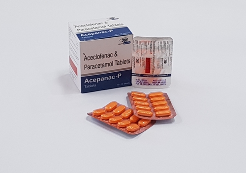 Aceclofenac 100mg Paracetamol 325mg General Medicines