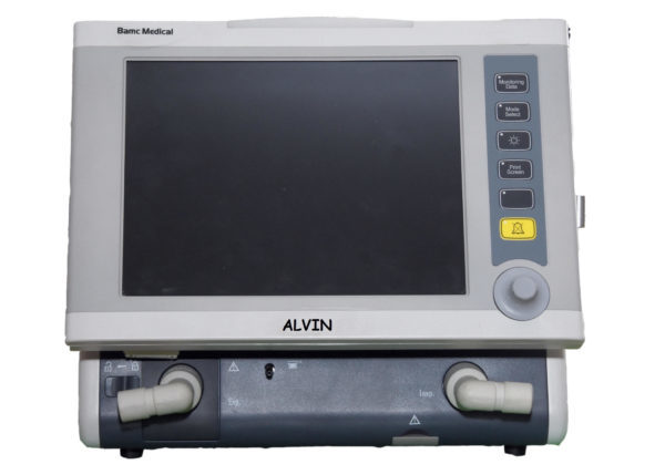 White Grey Icu Ventilator