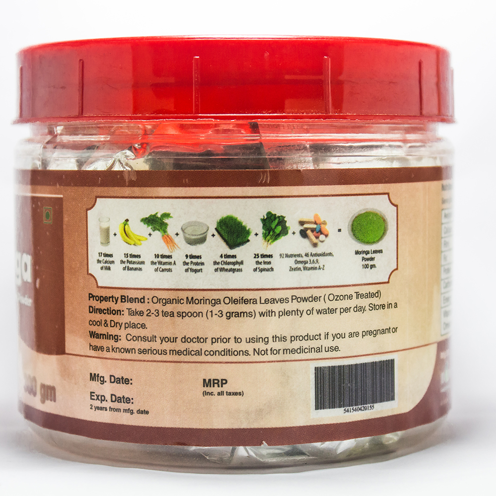 Organic Moringa Leaves Powder Grade: A-grade