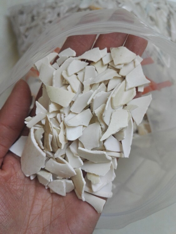 Grey And White Pvc Pipe Scrap Regrind